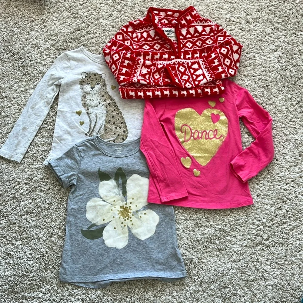 Carter’s/Oshkosh girls bundle. Size 5 - Picture 1 of 9